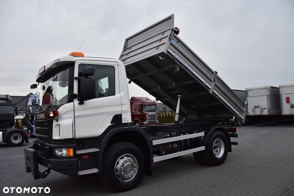 Scania P250 WERSJA OFFROAD / WYWROTKA 3-STRONNA / BLOKADA MOSTU / TYŁ RESOER / P.NOWA / 18 TYŚ KM PRZEBIEGU! / SALON PL / - 20