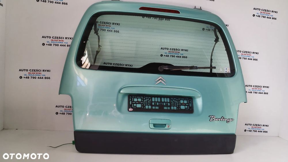 Citroen Berlingo I Klapa Bagażnika KSRC - 2