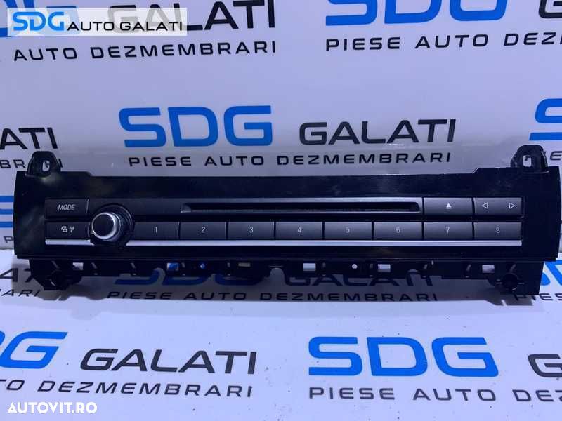 Consola Butoane Comanda Navigatie Radio CD Player Navigatie CIC BMW Seria 5 F10 F11 2009 - 2017 - 1