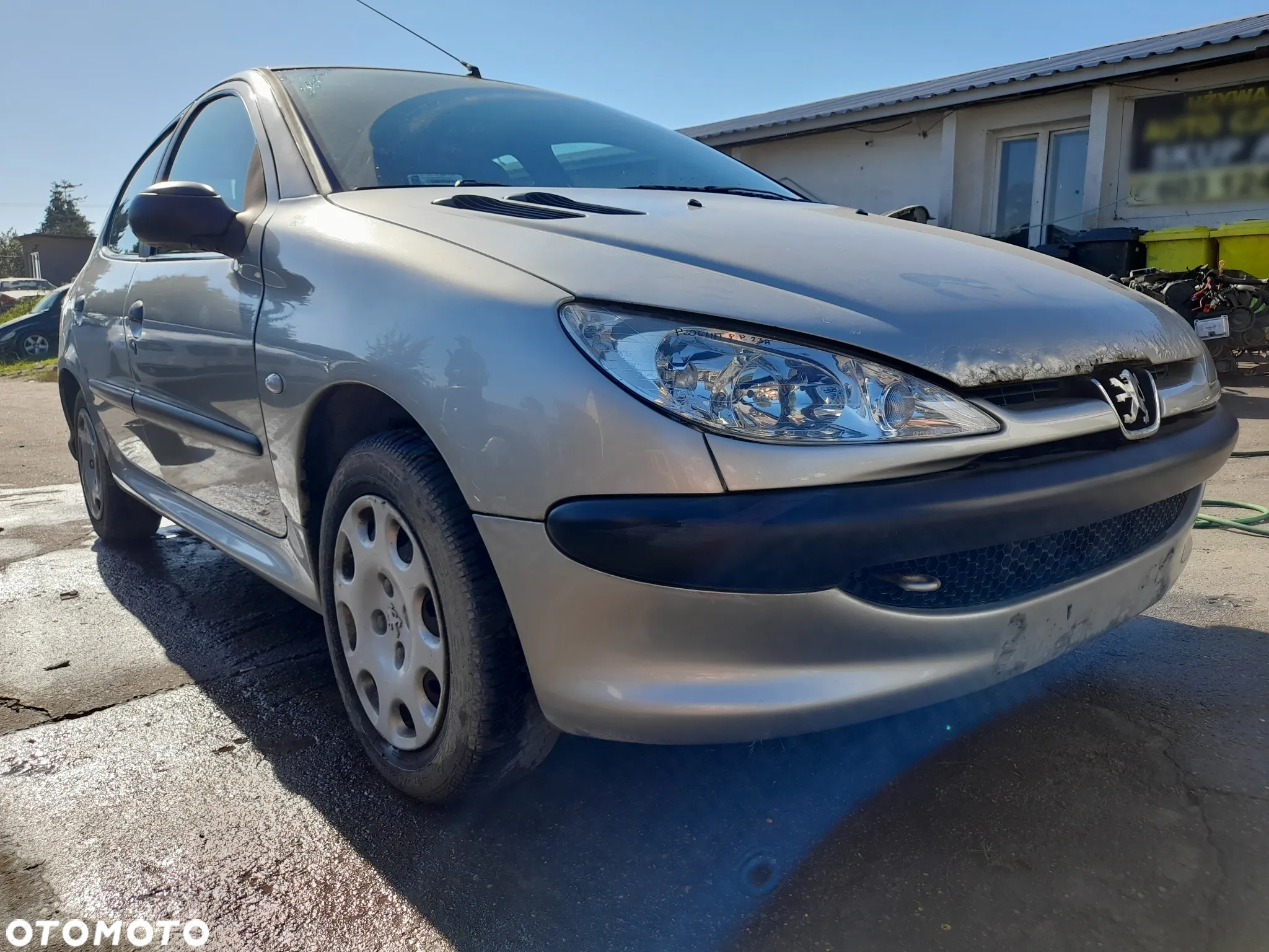 PEUGEOT 206 LIFT DRZWI LEWY TYŁ LEWE TYLNE ETSC - 19