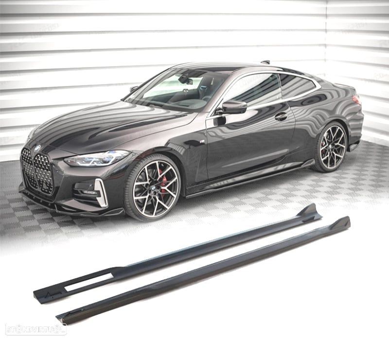 EXTENSÕES DE EMBALADEIRAS BMW G22 20-24 LOOK M PERFORMANCE - 1