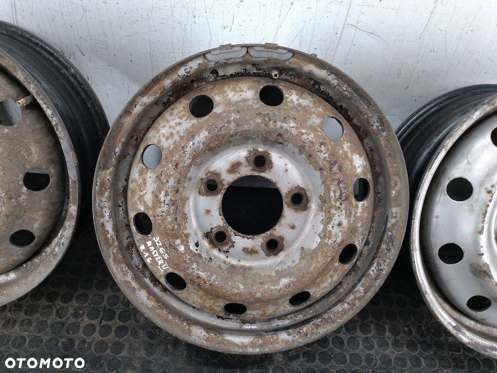 FELGI STALOWE KOMPLET 16 RENAULT MASTER II FL RE616003 - 5