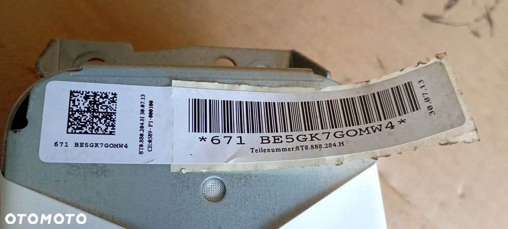 Poduszka Airbag pasażera Audi A4 B8 8T0880204H - 7