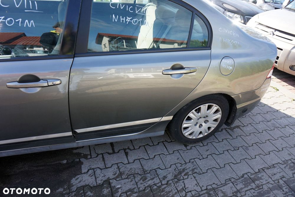 DRZWI TYLNE LEWE CIVIC VIII SEDAN NH701M  SZARY HONDA 2006-2010 - 4