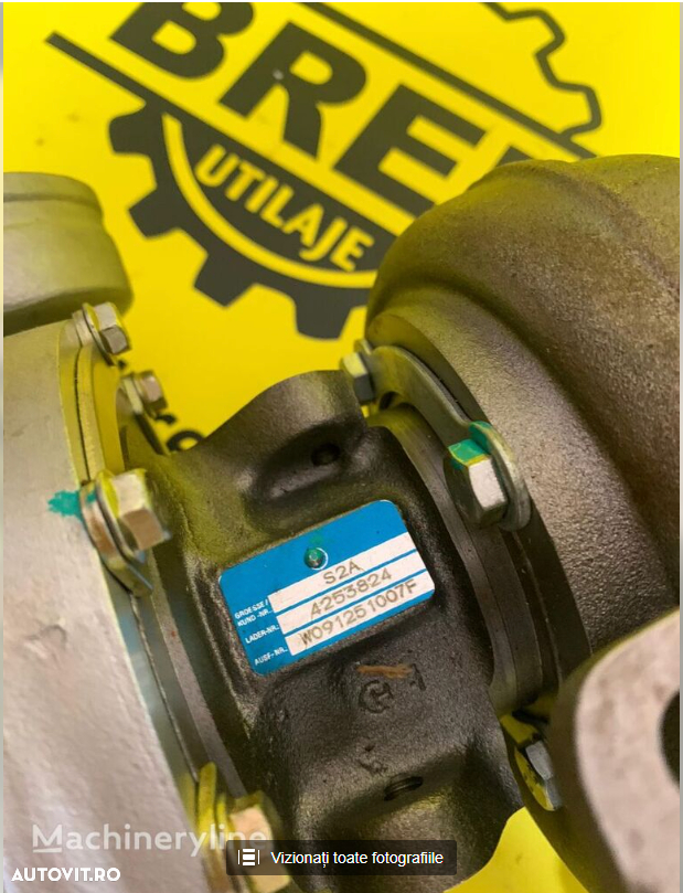Turbocompresor motor DEUTZ (04253824) pentru excavator DEUTZ BF6M1013E nou - 2