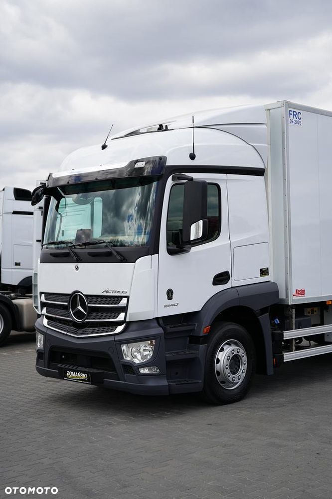 Mercedes-Benz ACTROS / 1840 / ACC / E 6 / MP 5 / CHŁODNIA + WINDA / MULTITEMPERATURA / 19 PALET - 24