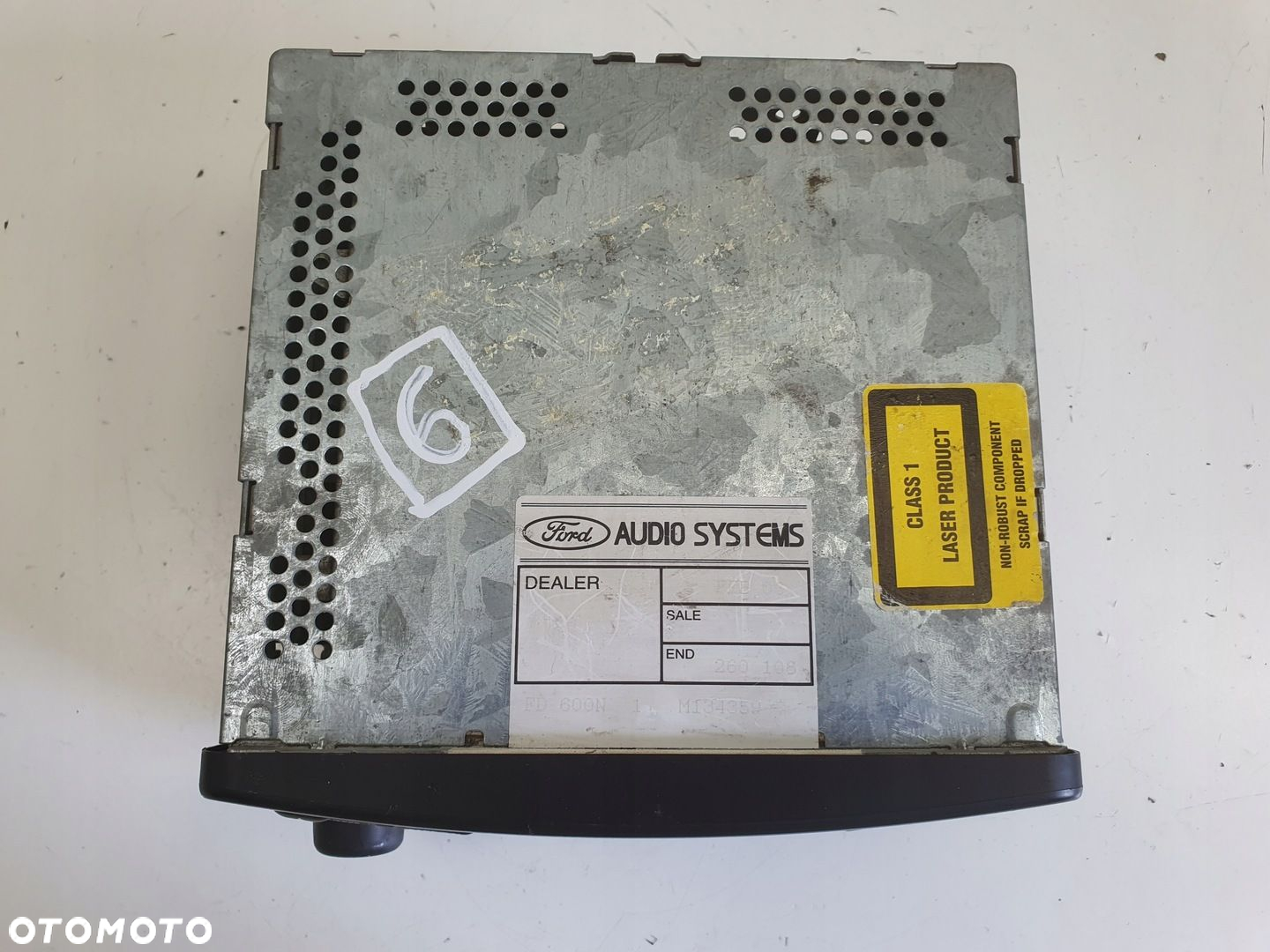 Ford Mondeo mk3 Galaxy RADIOODTWATRZACZ CD radio 6000CD 98AP-18C815-AC - 2
