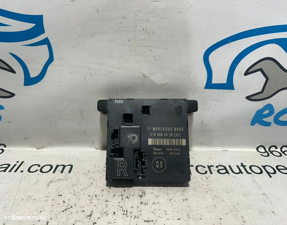 .Módulo Confort SRS Mercedes Benz CLS C219 W219 2198200326 - 2