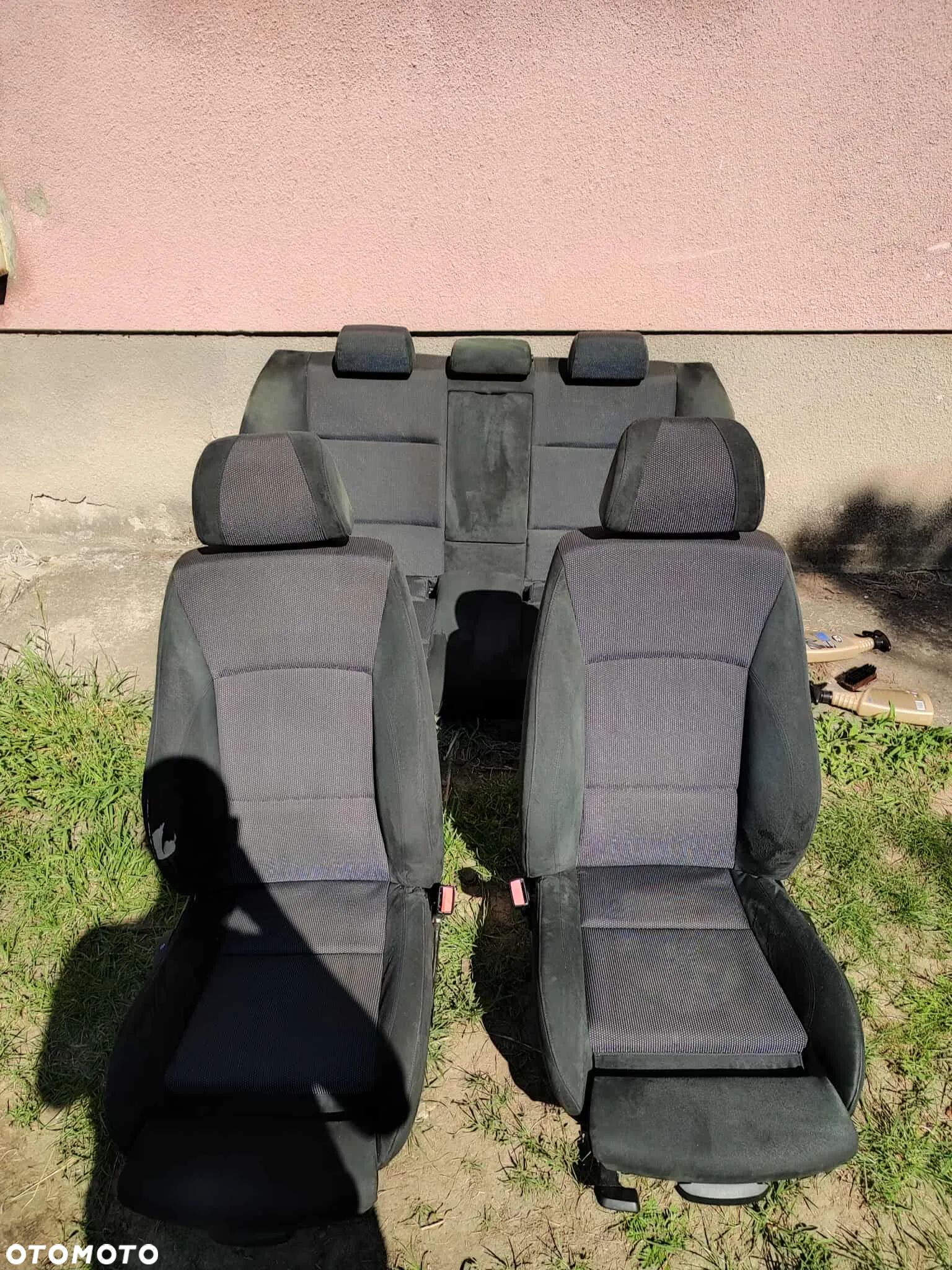 Fotele SportSize M-Pakiet Alkantara Pompowane BMW E90 - 1