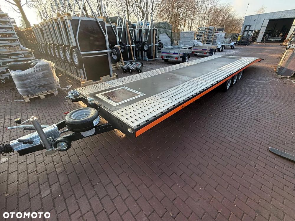 Niewiadów Laweta Boro Indiana Premium Color I3585M 8.5x2.1 dwa auta 3 osie koła 195/55R10c  Częstochowa od ręki - 4