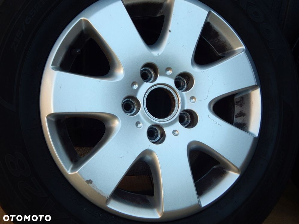 vw t5 koła alufelgi felgi opony r16 215/65 7h0601025e bieżnik 4.39 5.37 - 4