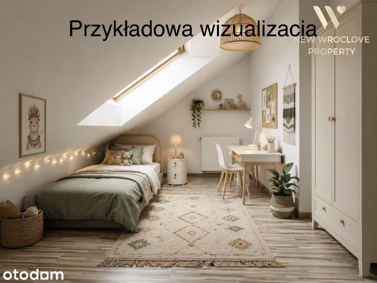4-pokojowe mieszkanie z dużym balkonem i garażem
