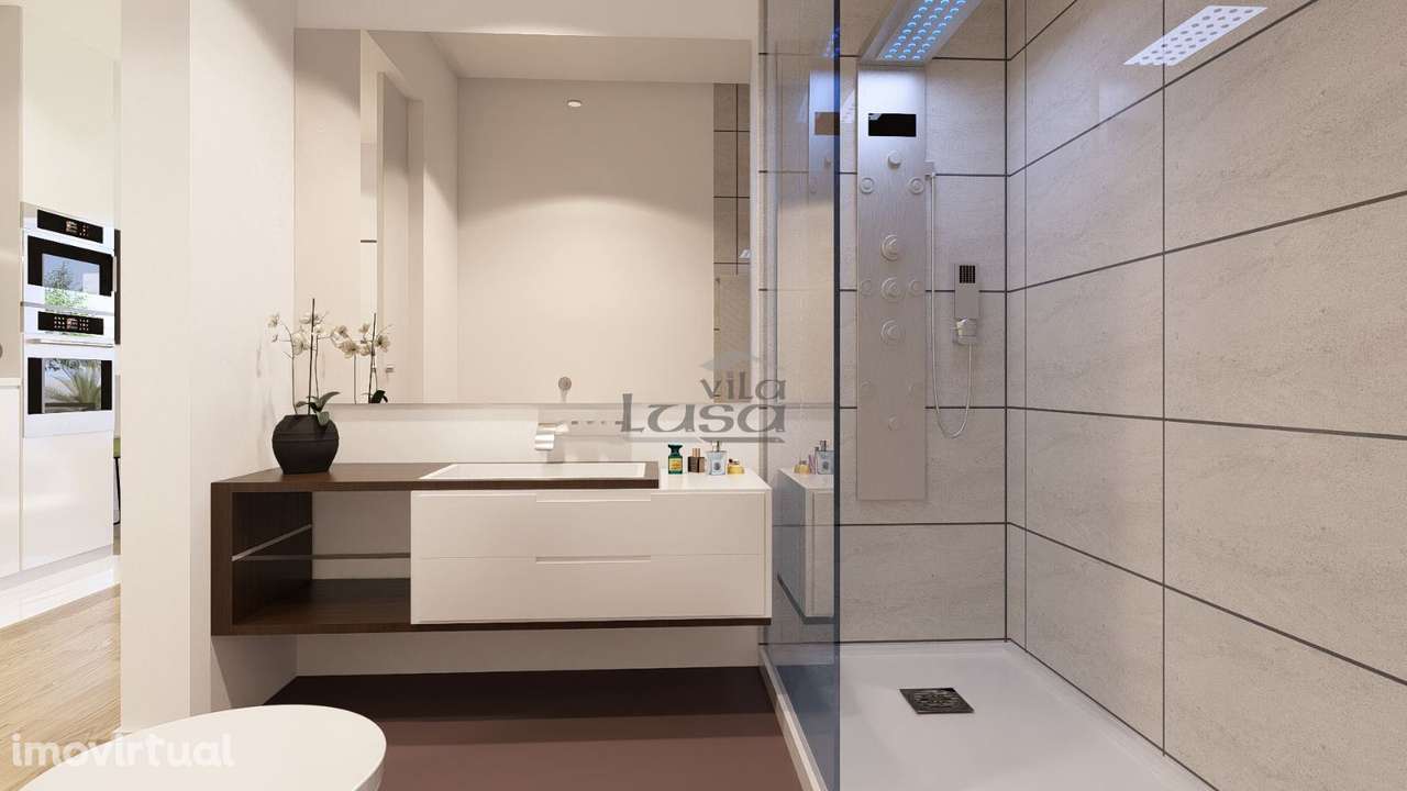 T0 Novo em condomínio fechado com + de 20.000m2 de jardim - Grande imagem: 3/7