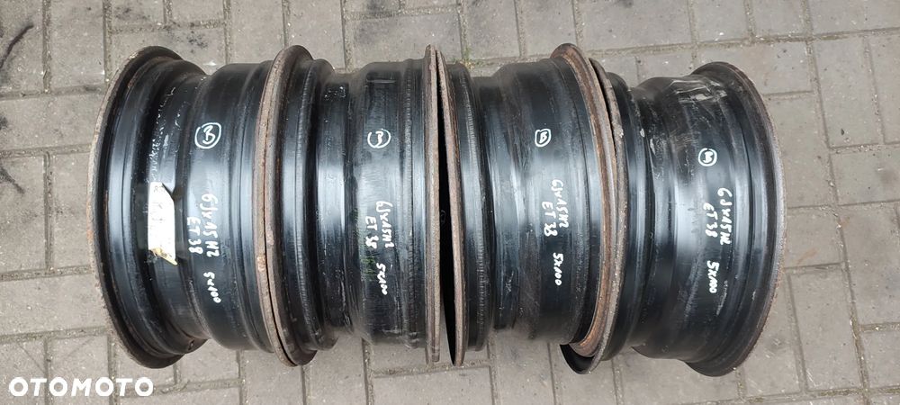FELGI 5x100 6Jx15 CALI ET38 AUDI SEAT SKODA VW 4 SZTUKI KOMPLET - 7