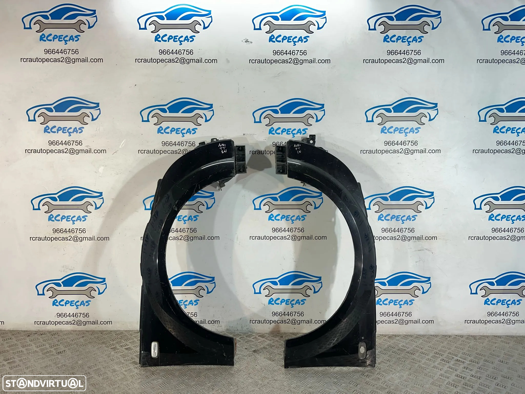 .Conjunto Guardalamas Frente Frontal Esquerdo Direito Original VW Audi TT 8N 1998 - 2006 - 3