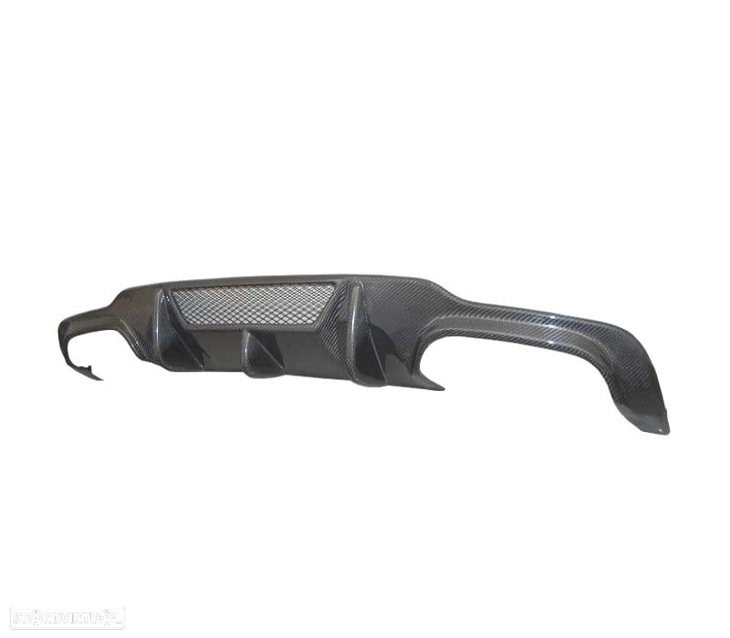 DIFUSOR TRASEIRO MERCEDES W204 C63 11-13 CARBONO - 4