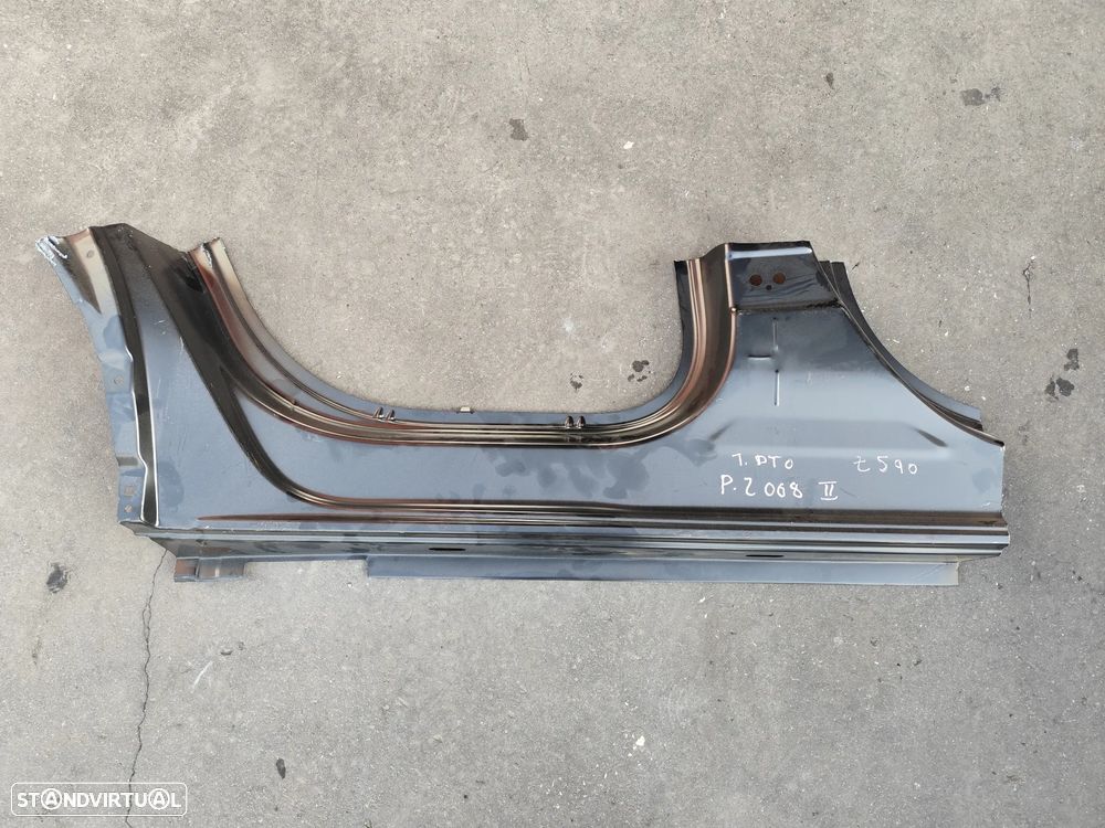 Peugeot 2008 II EMBALADEIRA CHAPA DIREITA - Z590 - 1