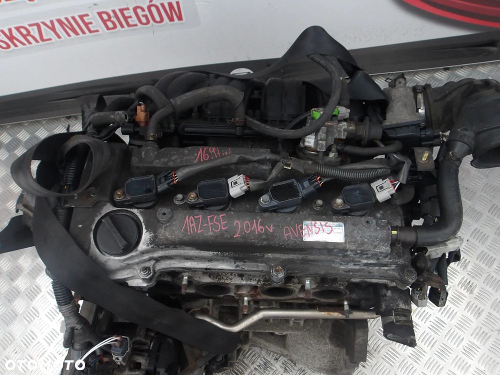 SILNIK TOYOTA AVENSIS 2.0 16V 1AZ-FSE 169 TYS - 2