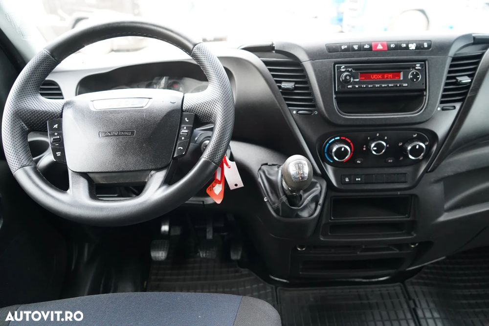Iveco DAILY 35-180 / BASCULĂ DIN ALUMINIU / CU 6 LOCURI / DOUĂ / MANUALĂ / IMPORTATĂ - 30