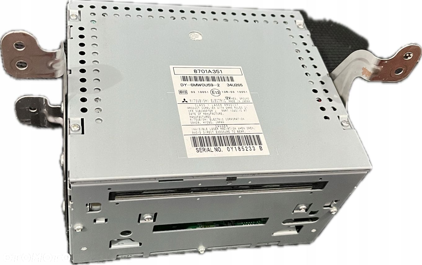 Radio CD PANEL MITSUBISHI OUTLANDER II 2 8701A215 SUPER STAN - 5