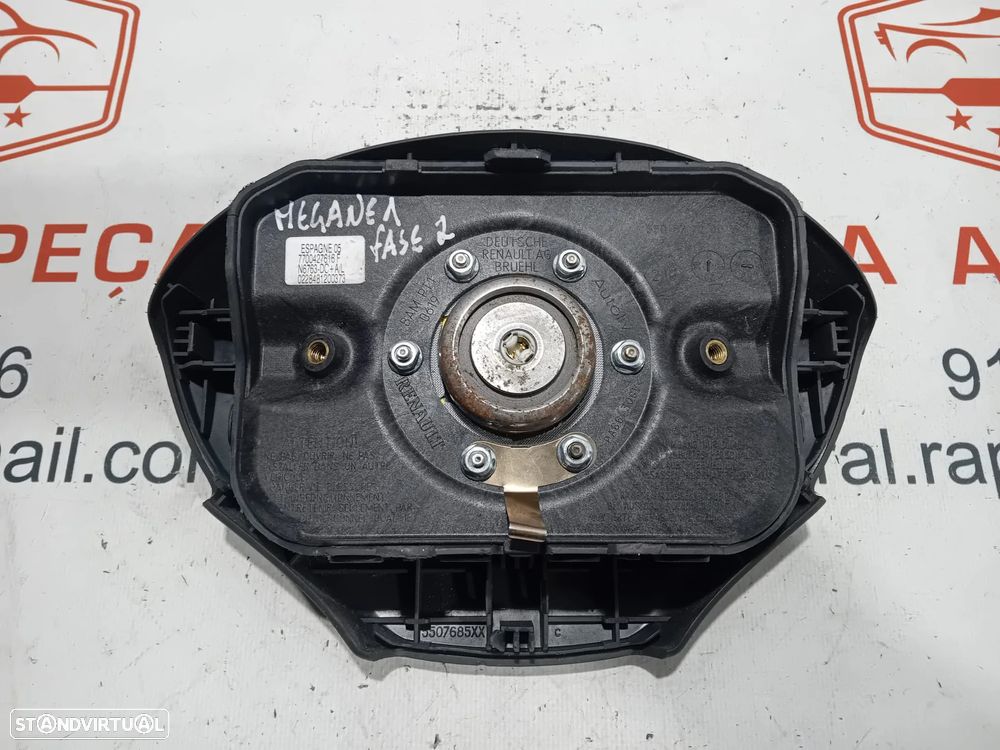 Airbag do Volante Renault Megane I 1 Fase 2 Original - 4