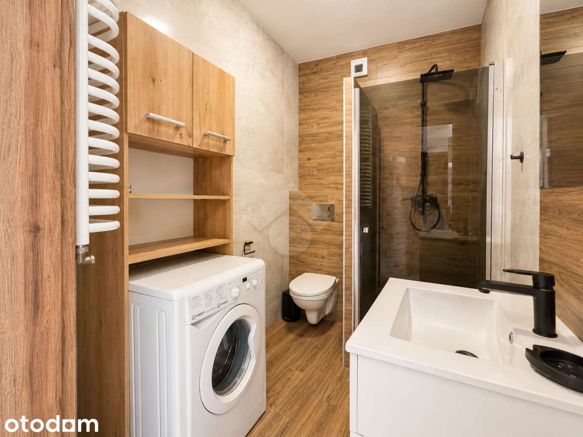 Kraków – Czyżyny – Nowoczesne studio z widokiem na zieleń