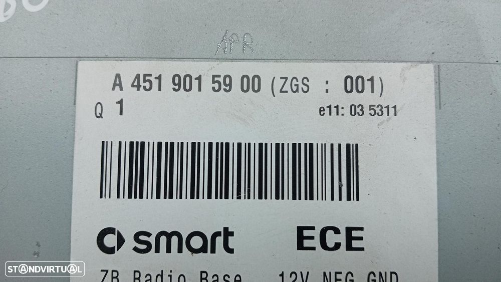 Rádio / auto-rádio SMART ForTwo Cabrio (451) - 3