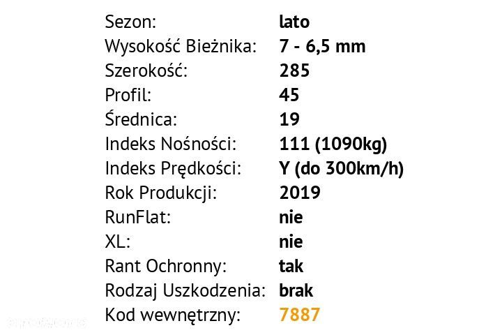 Tracmax X Privilo TX-3 - 285/45 R19 - 3
