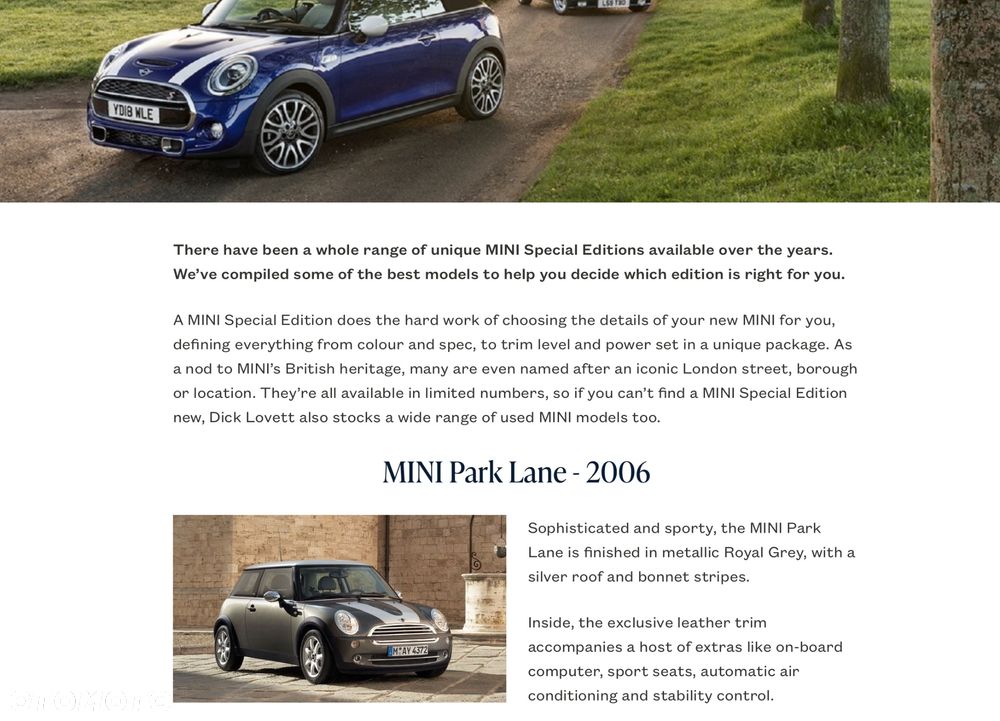 MINI Cooper Park Lane - 5