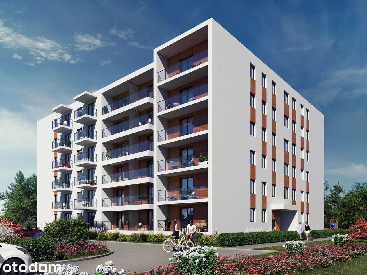 2-pokojowe mieszkanie 40m2 + balkon