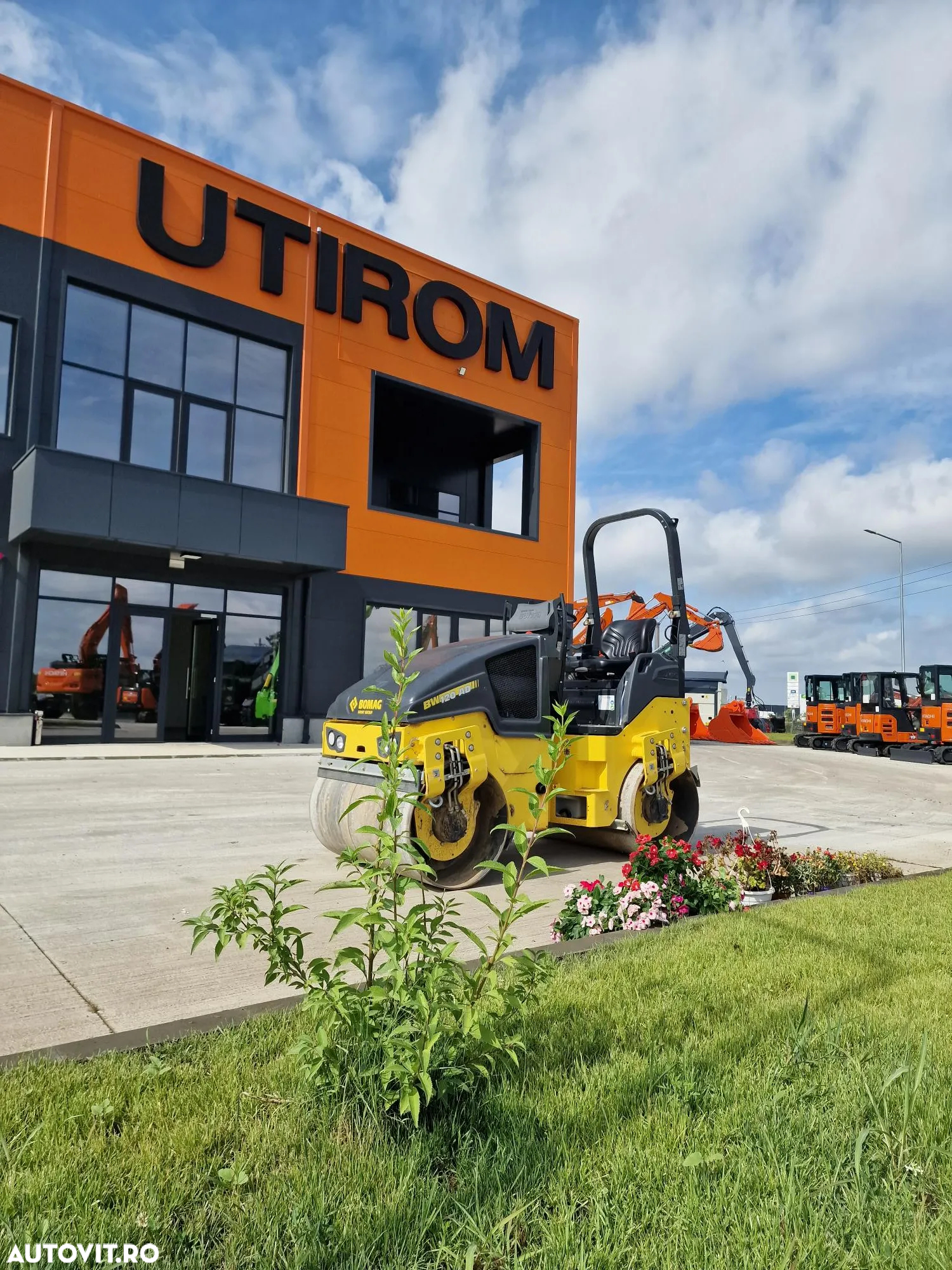 Bomag BG120, 2023, 93h, latime tambur 1,2m, Masa op 2,7t, motor Kubota, posibilitate leasing-31900 EUR+Tva - 4