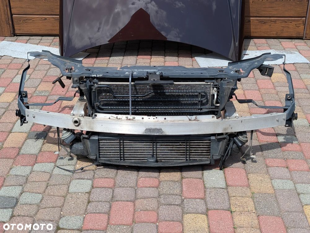 ZDERZAK MASKA PAS PRZEDNI BŁOTNIKI PRZÓD MERCEDES C-KLASA W204 LIFT 2.2 CDI 497 - 19