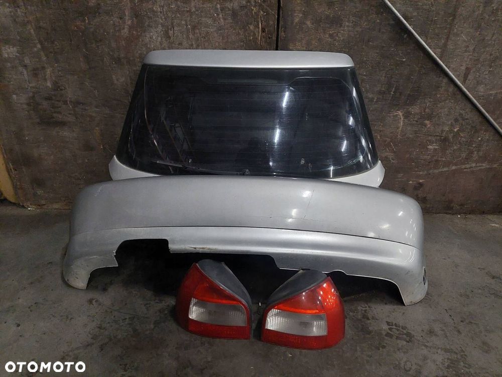 KOMPLETNY TYŁ AUDI A3 8L LIFT LY7W KLAPA ZDERZAK LAMPY - 1