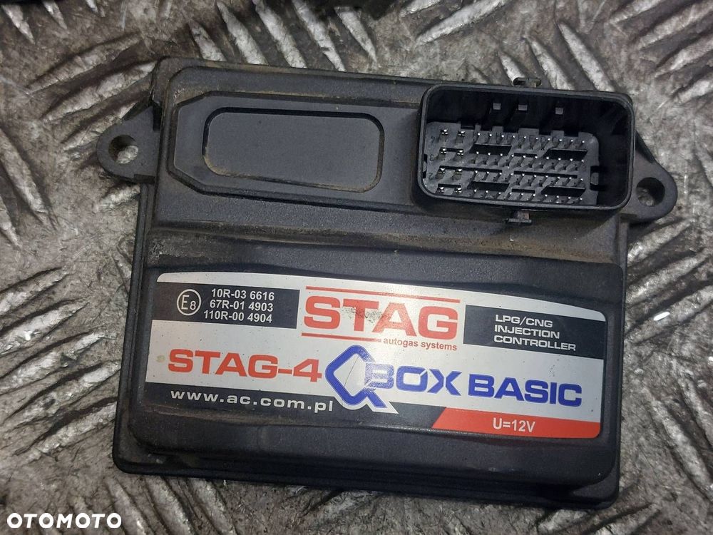 INSTALACJA GAZOWA LPG 67R-014903 STAG-4 QBOX BASIC TYPE R02 PS-04 PLUS W03 - 2