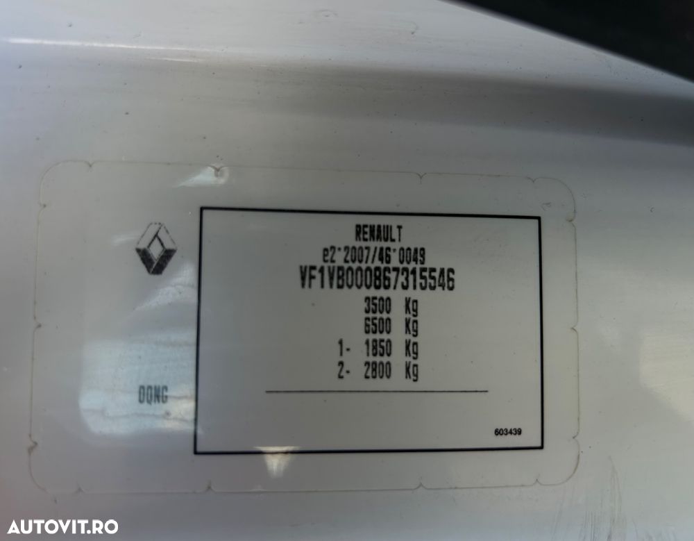 Renault Master BOX LIFT HIDRAULIC SPATE - 37