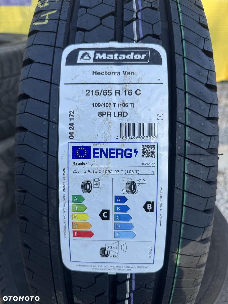 Nowe opony letnie do busa 215/65/16c Matador gr.Continental 2026r - 2