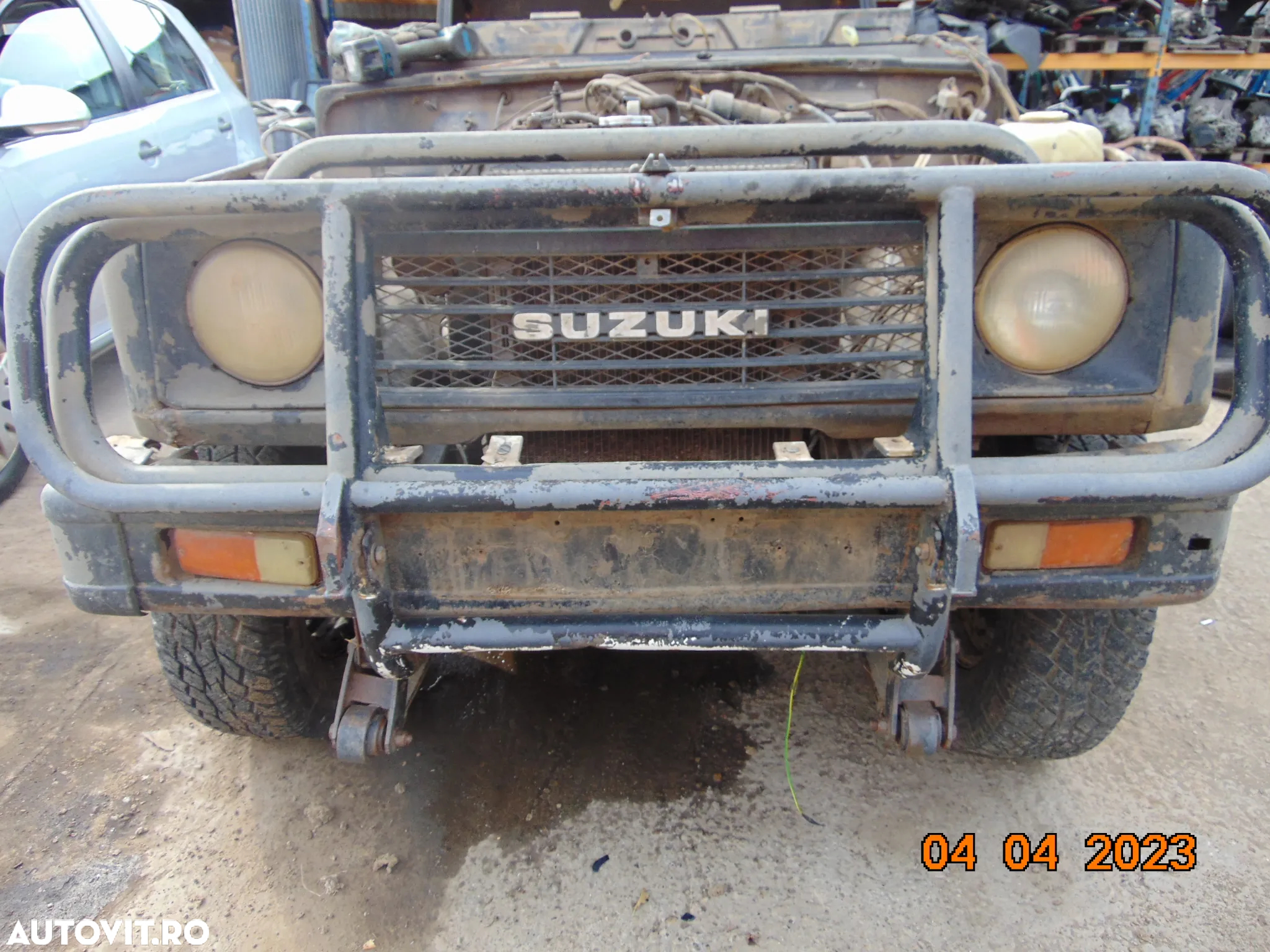 Bullbar Suzuki Samurai bullbara fata rabatabil vanatoare dezmembrez samurai vitara jimny - 4