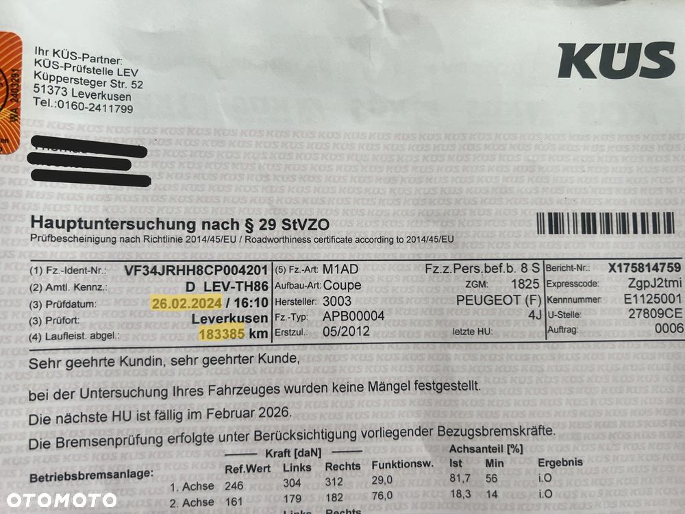 Peugeot RCZ 2.0 HDi FAP 160 - 7