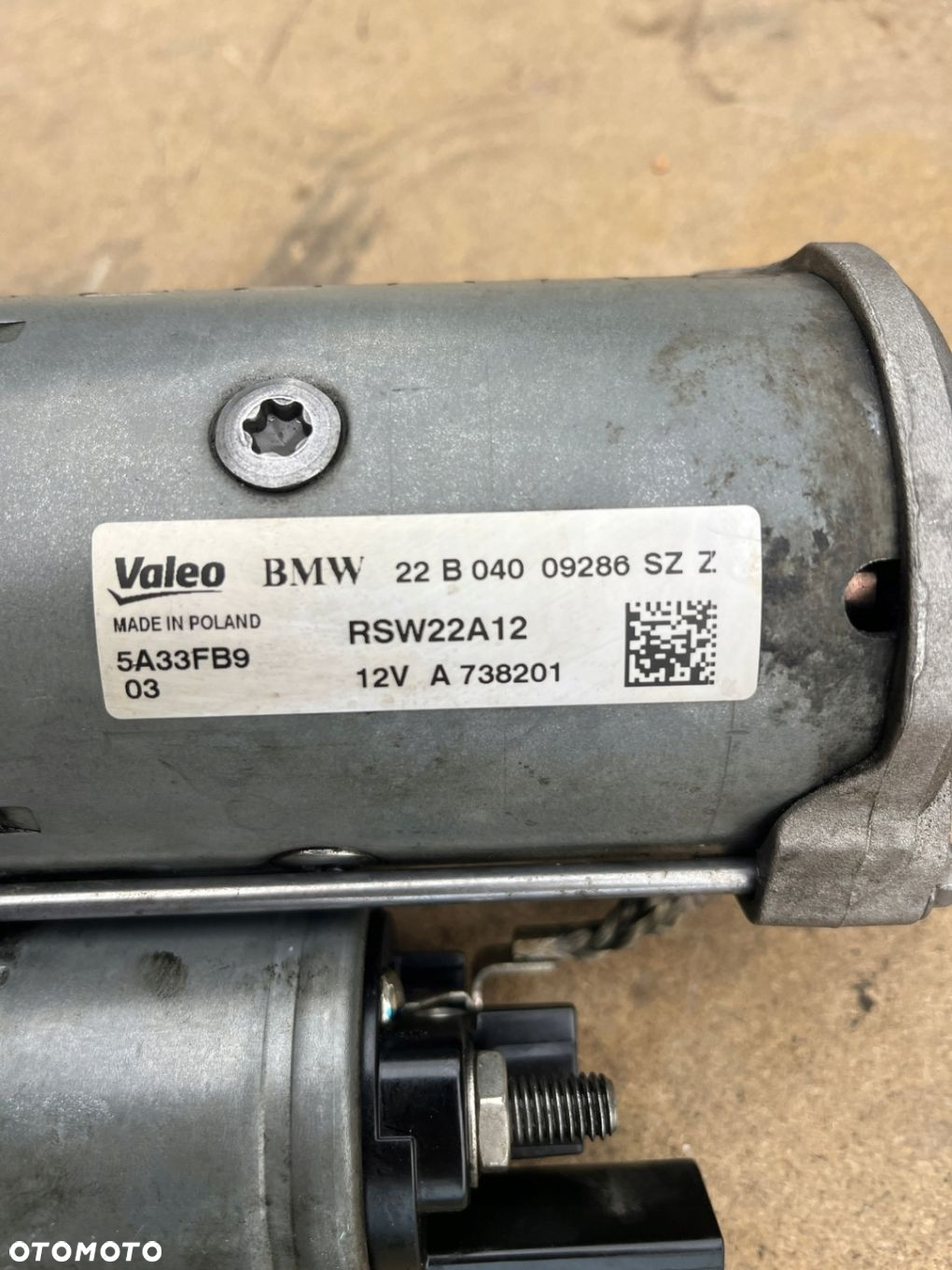 ROZRUSZNIK BMW G01, G02, G20/21, G30/31 2.0D 190PS, 5A33FB9, 22r - 4