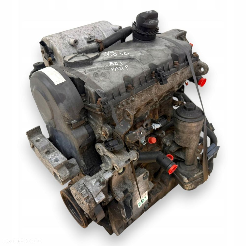 SILNIK BDJ VW Caddy III 2.0 SDI 70KM diesel sprawny kompletny 174 223km - 8