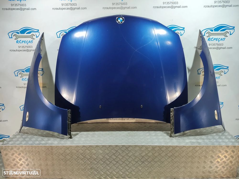 FRENTE COMPLETA BMW SERIE 1 E87 E81 PRE-LCI CAPOT PARACHOQUES GUARDA-LAMAS OTICAS RADIADOR VENTILADOR FRENTE FIBRA REFORÇO - 7