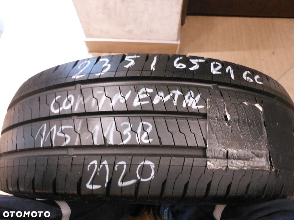 Opona pojedyńcza 235/65r16c continental vanco contact eco 8,6mm lato - 1
