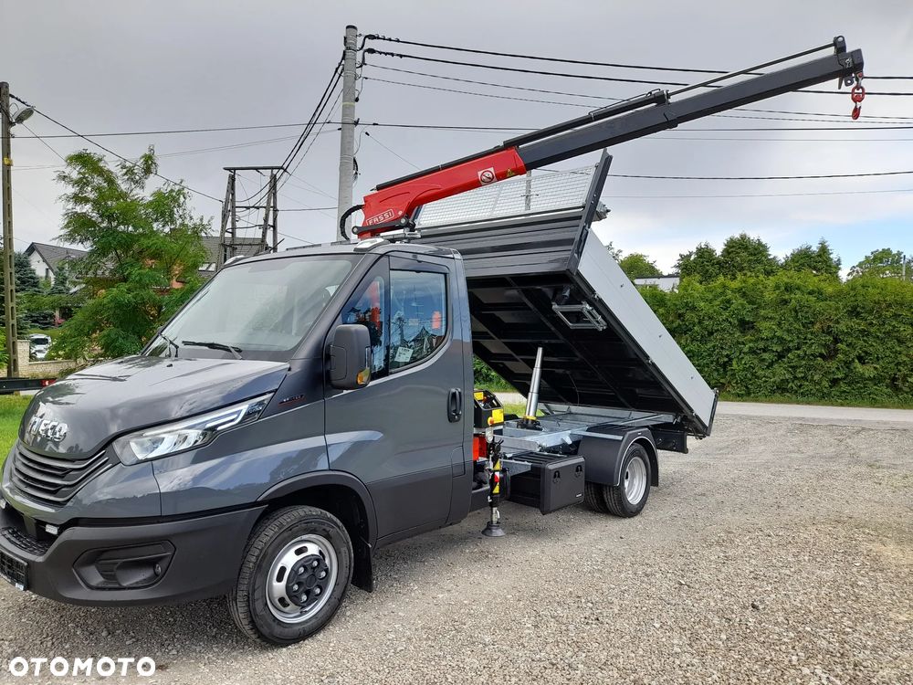 Iveco 50c16 50c18 dmc 3,5t silnik 3.0 HDS dzwig żuraw FASSI f40 WYWROTKA kiper skrzynia - NOWY- Polski salon - 27