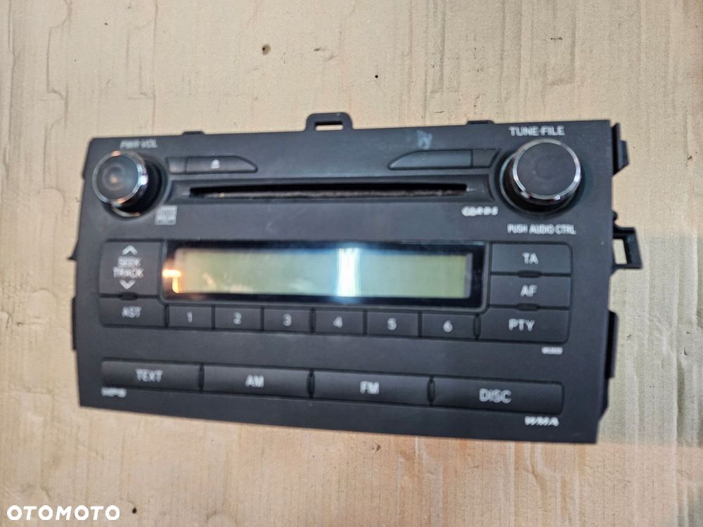 toyota corolla e15 07-09 radio - 2