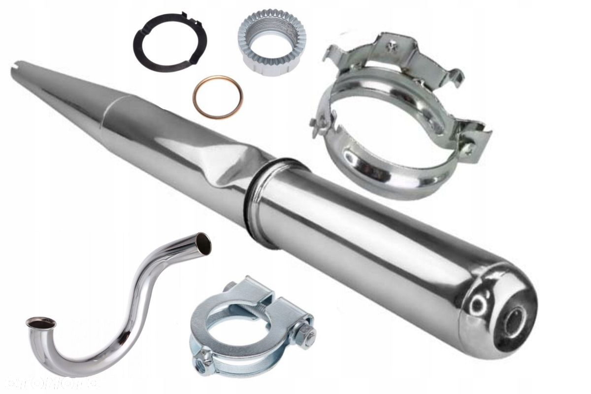TŁUMIK WYDECH SIMSON S51 ENDURO S 51 KOLANKO KMP - 1