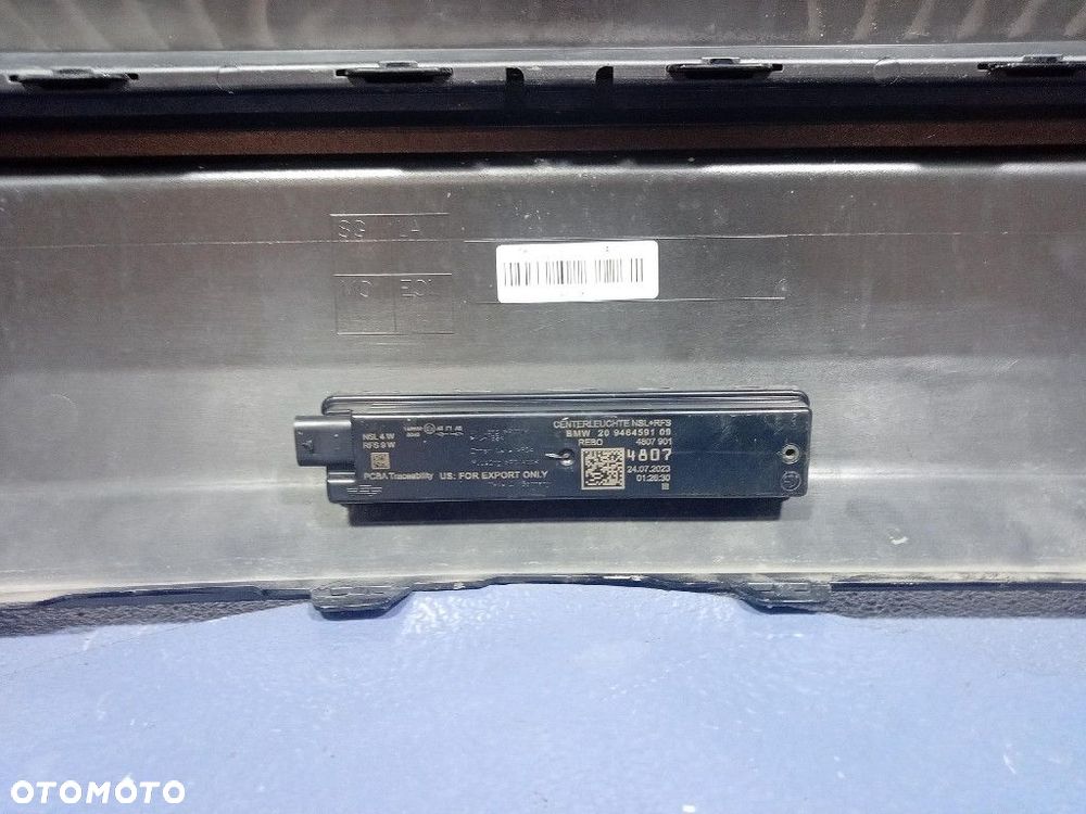BMW I5 M60 G60 23- SEDAN ZDERZAK TYŁ M-PAKIET DYFUZOR 8084713 C64 - 11