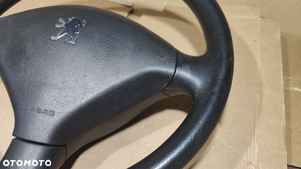 KIEROWNICA KOMPLETNA PEUGEOT 307 PLASTIK ORYGINAŁ WYSYŁKA! - 3