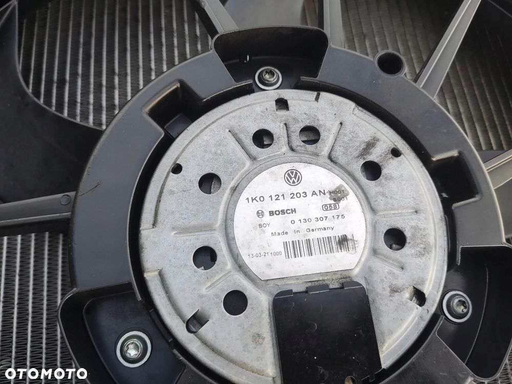 PAS PRZEDNI KOMPLET CHŁODNIC WENTYLATOR VW GOLF PLUS LIFT 2.0 TDI 2008-2014 - 11