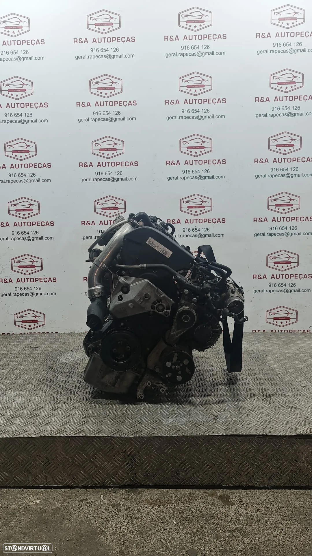 MOTOR COMPLETO AUDI TT 1.8 TURBO 180CV 20V ARY A3 GOLF IV 4 MK4 BORA SEAT TOLEDO LEON SKODA - 3