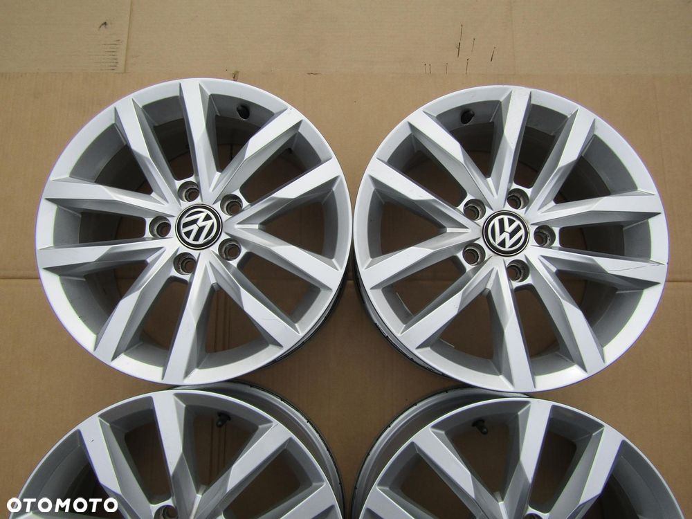 4x Felgi 16 VW T4 Touran Caddy Jetta Golf V VI VII VIII Passat B5 B6 B7 B8 6,5 j 5x112 ET41 / 3Q0601025 - 4